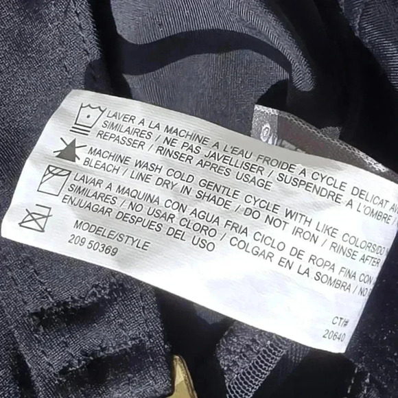 Christina Women's 5 Way Trickster Waist Minimizer Swimsuit Black Tiger Sz 12 NWT - Picture 9 of 11